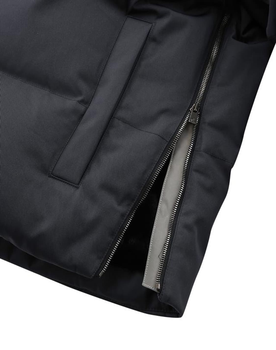 질스튜어트 뉴욕 미니멀 숏패딩 다크그레이 상품이미지2