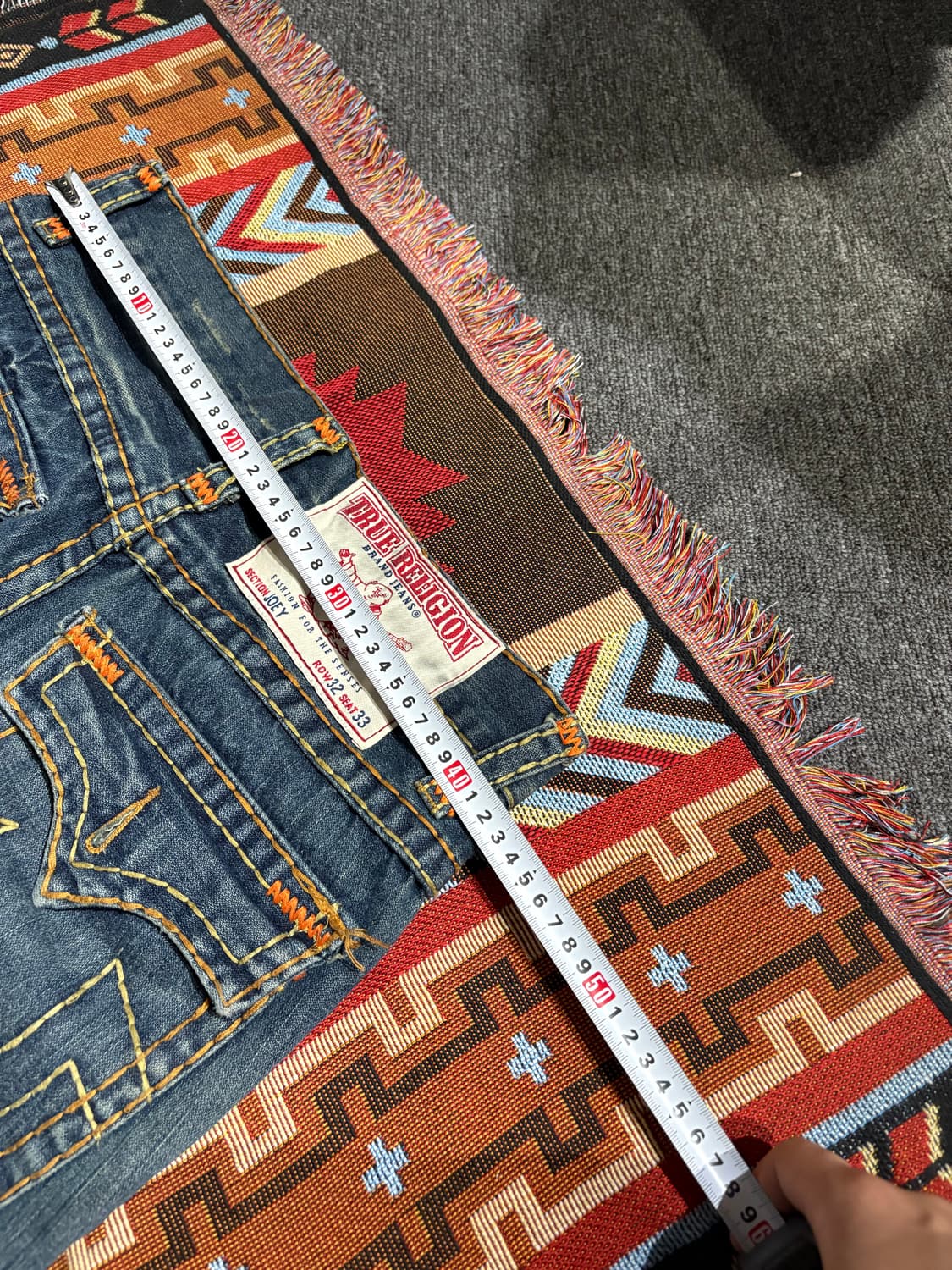 트루릴리젼 빈티지 데님팬츠 상품이미지5