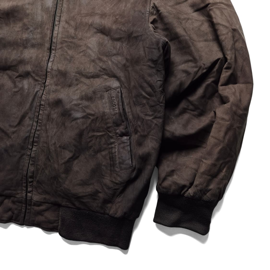 [110] 라코스테 90s 양가죽 봄버자켓 상품이미지4