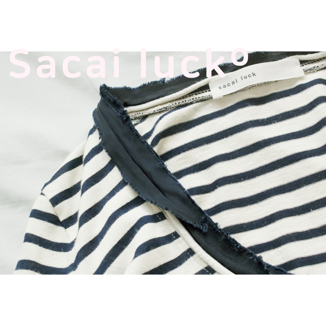 Sacai Luck, 사카이 프릴 웨이비 티셔츠 ♬ 상품이미지7