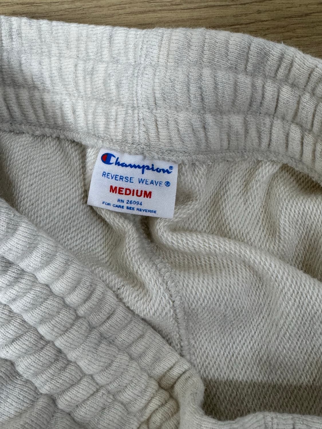 챔피온 리버스위브 프렌치 테리 스웻팬츠 오트밀 M 상품이미지4