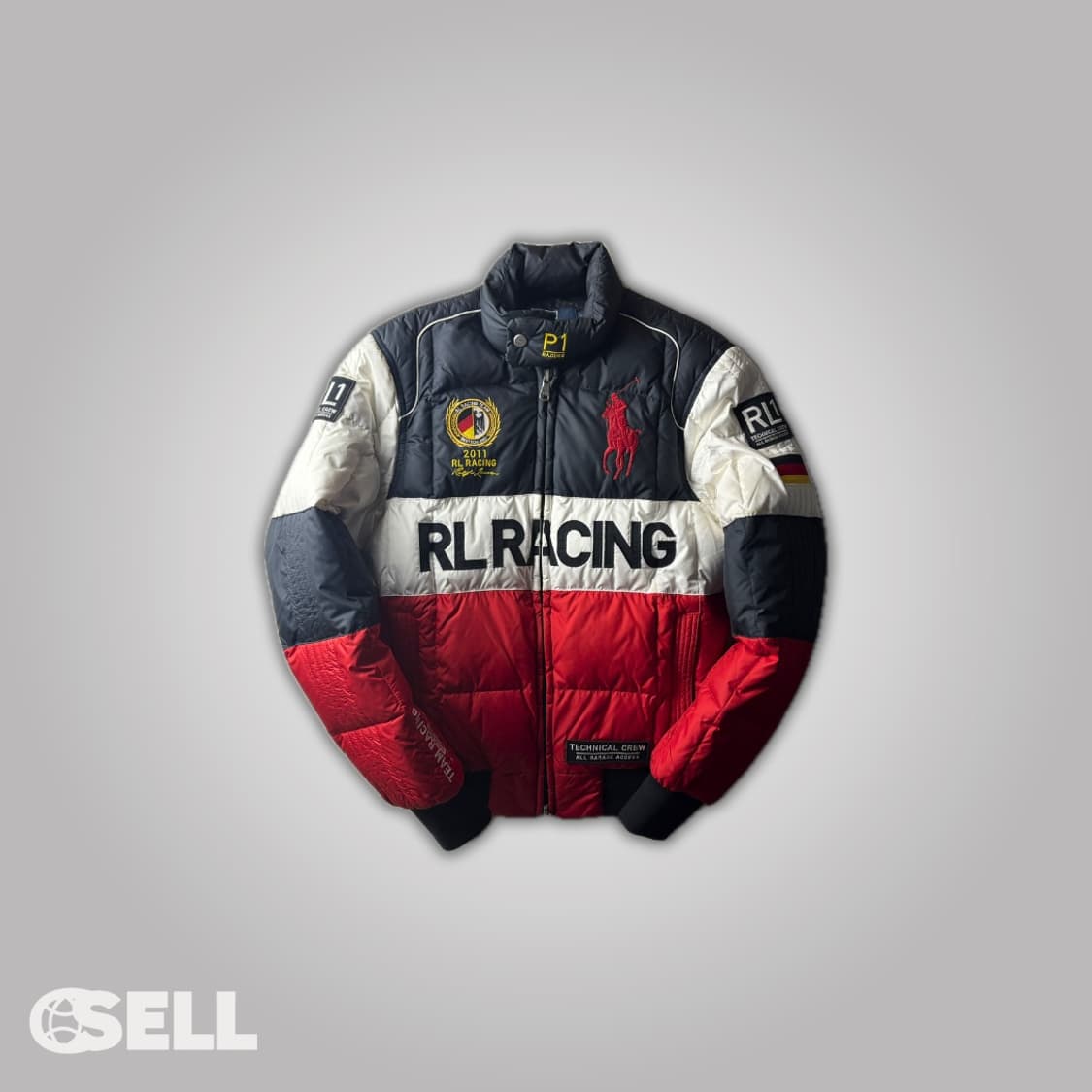 폴로 레이싱 패딩 상품이미지1