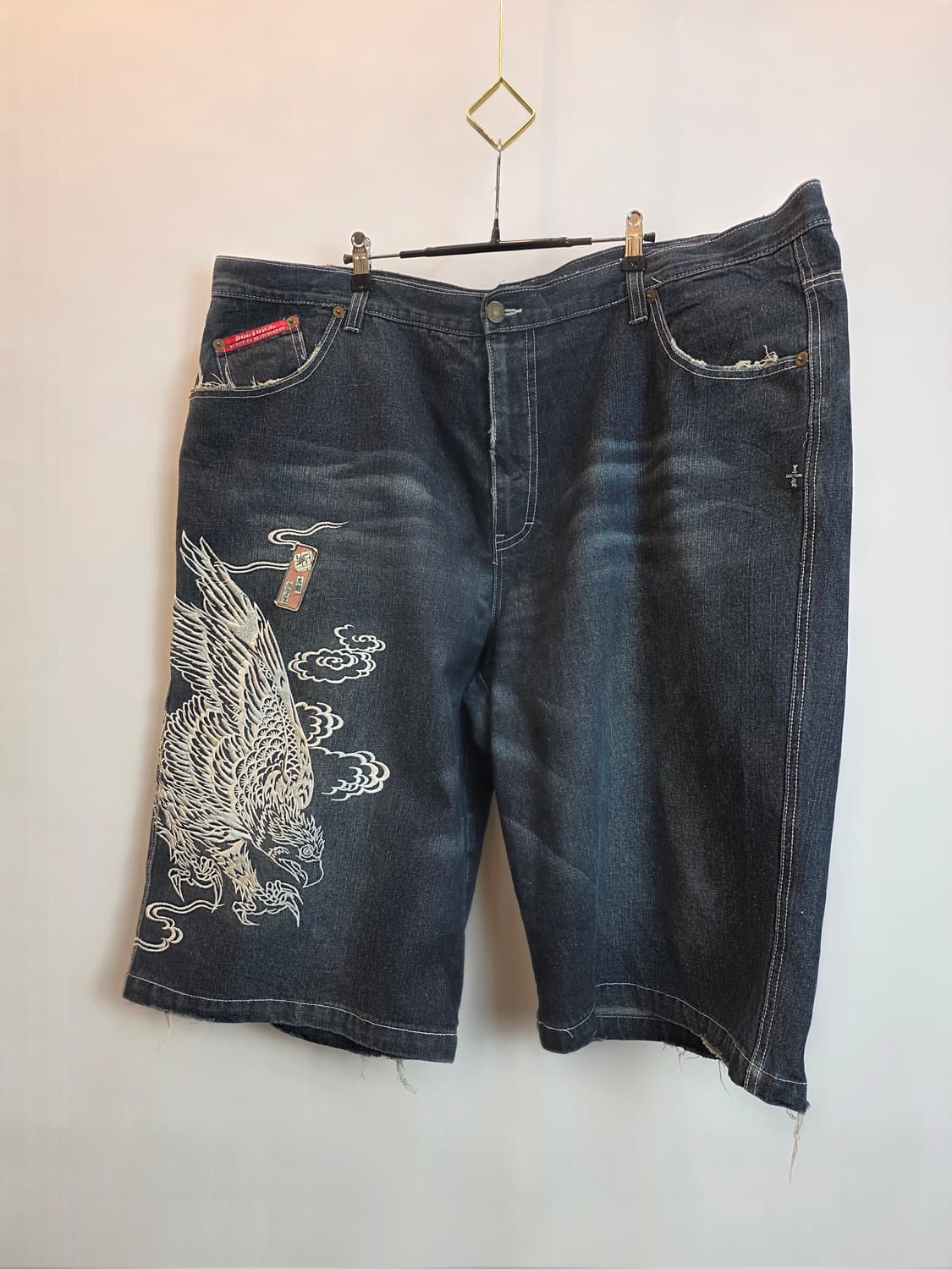 DOGTOWN 독타운 데님 반바지 독수리 자수 상품이미지10