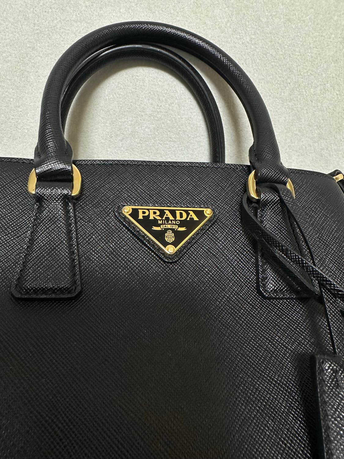 [A+ 정품] 프라다 갤러리아 미니 블랙 상품이미지6