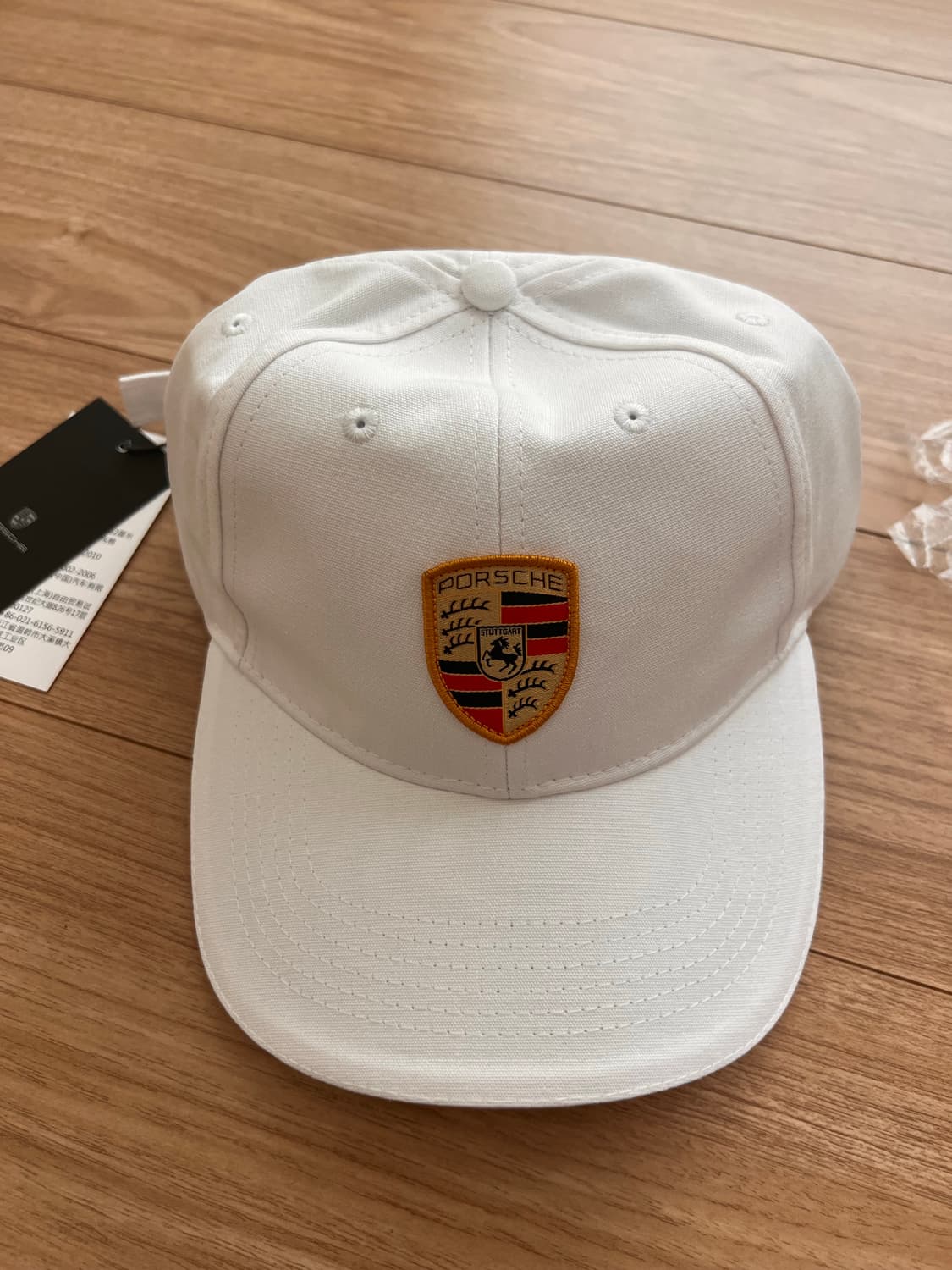 포르쉐 화이트 볼캡 새상품(정품) 상품이미지1
