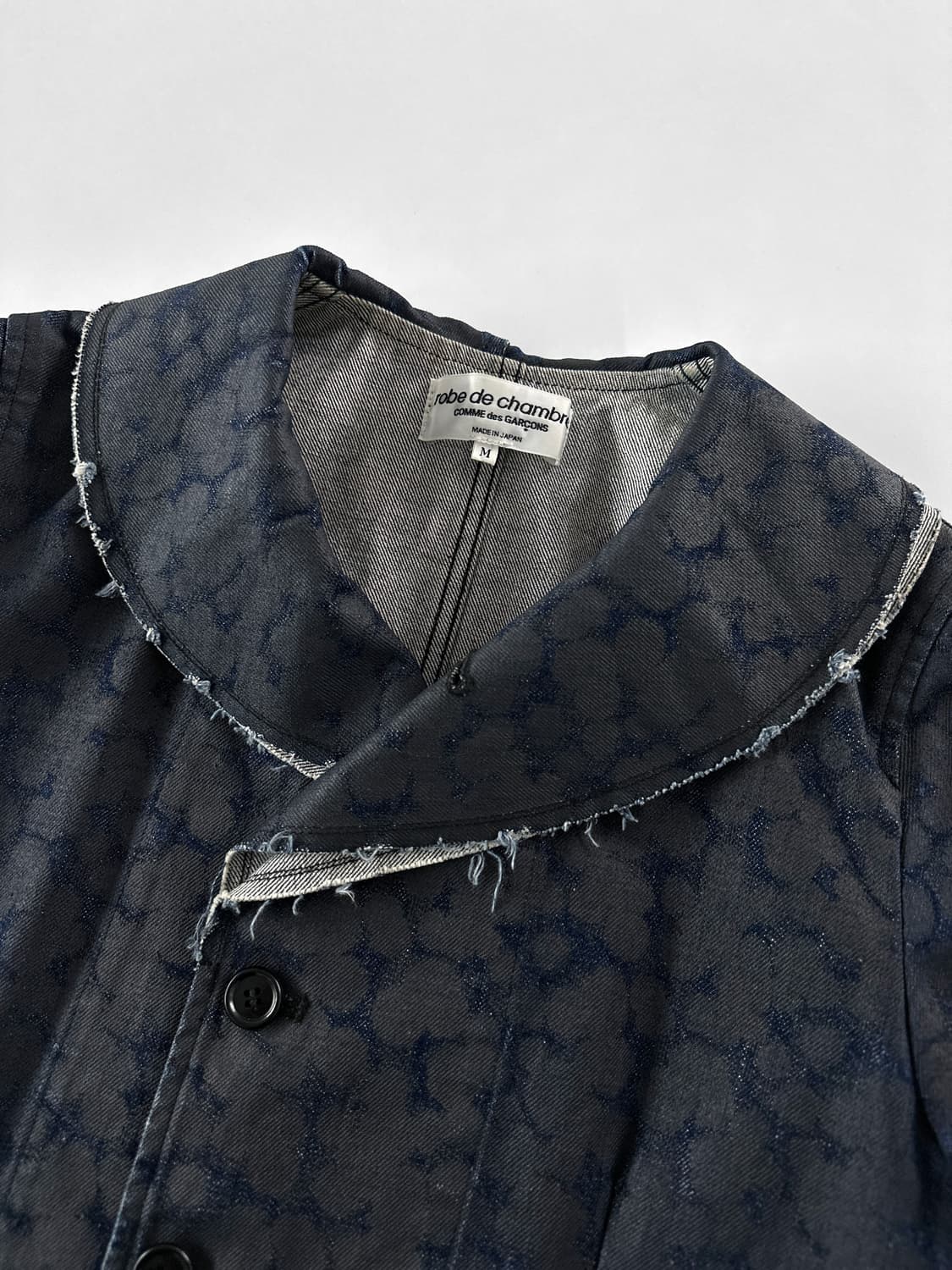 2001 AD robe de chambre 꼼데가르송 데님 자켓 상품이미지5