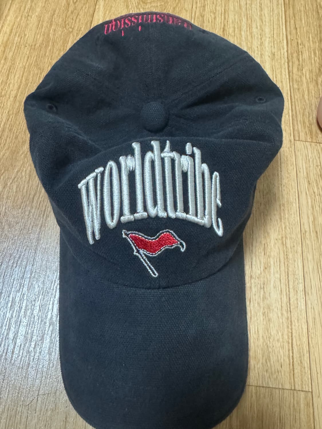 ETCE WORLD TRIBE PIPING CAP (BLACK) 볼캡 상품이미지1