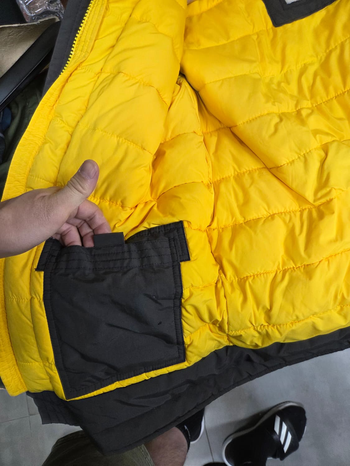 아베크롬비 이중잠금 투웨이 패딩파카 L 상품이미지6