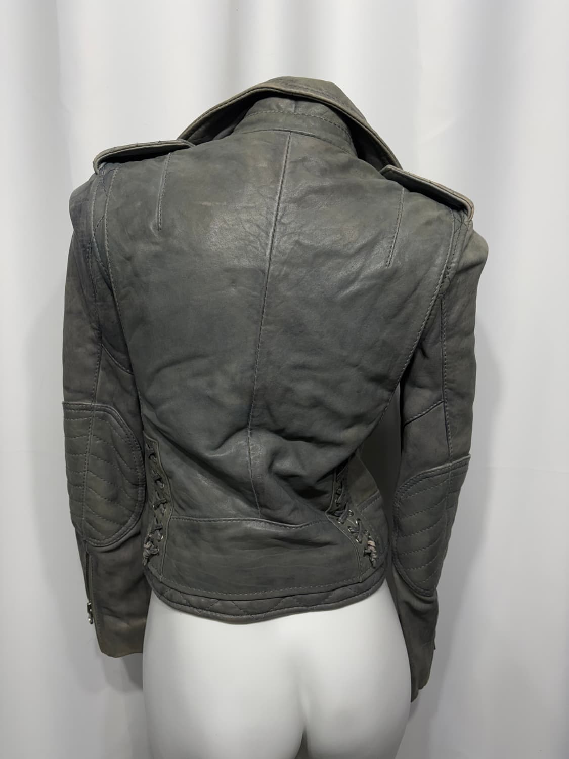 🎸ZADIG&VOLTAIRE 민트 레더 자켓🎸 상품이미지6