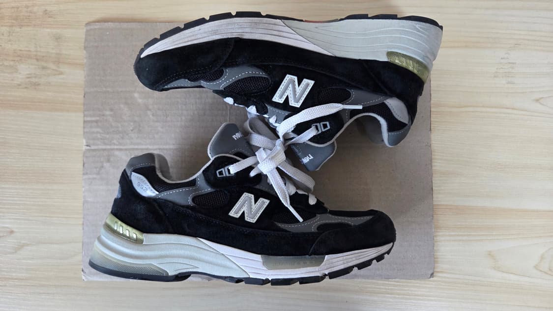뉴발란스 992 블랙 / 그레이 상품이미지3