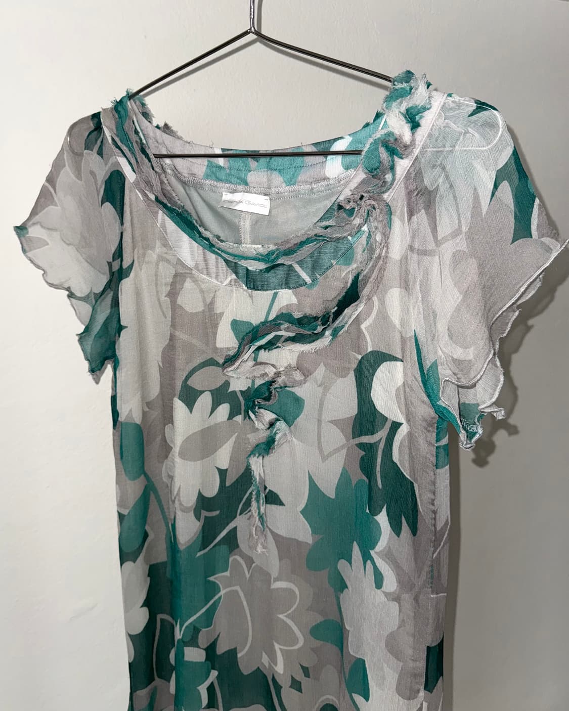 빈티지 실크 혼방 원피스 상품이미지2