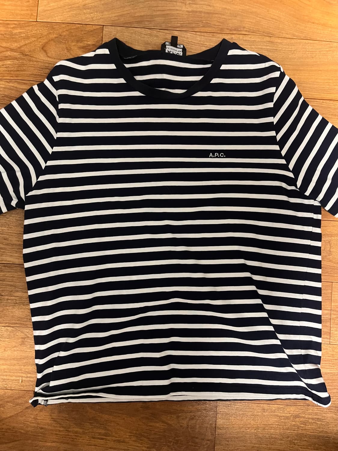 A.P.C. 아페쎄 스트라이프 반팔L 상품이미지1