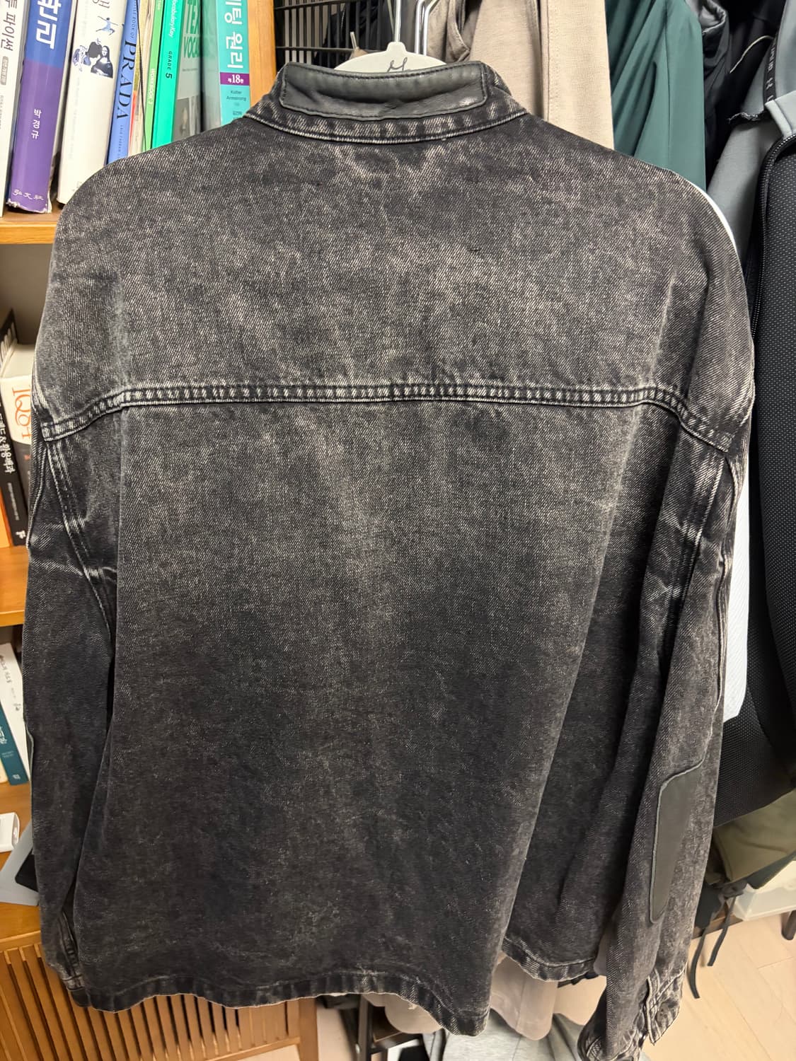 032C 블랙 데님 자켓(48) 상품이미지2