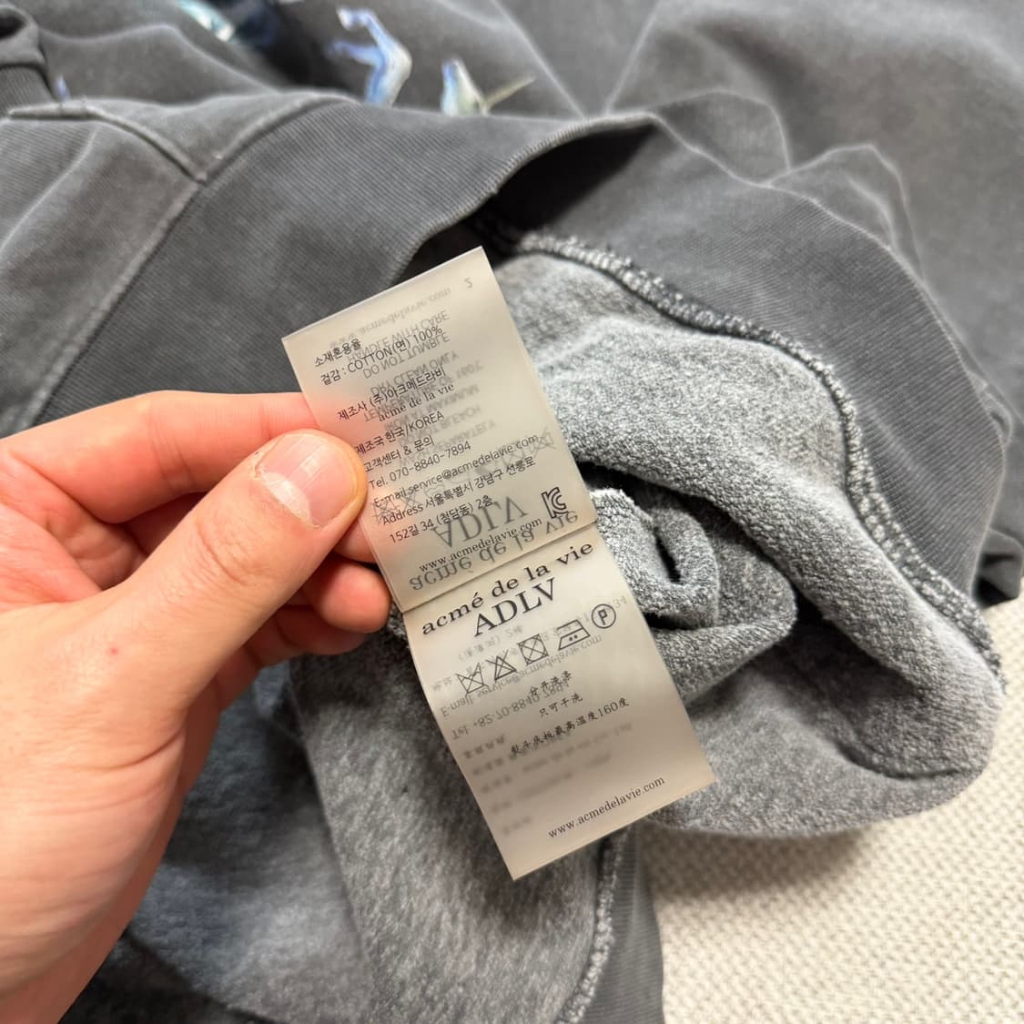 아크메드라비 피그먼트 유니콘 맨투맨 상품이미지5