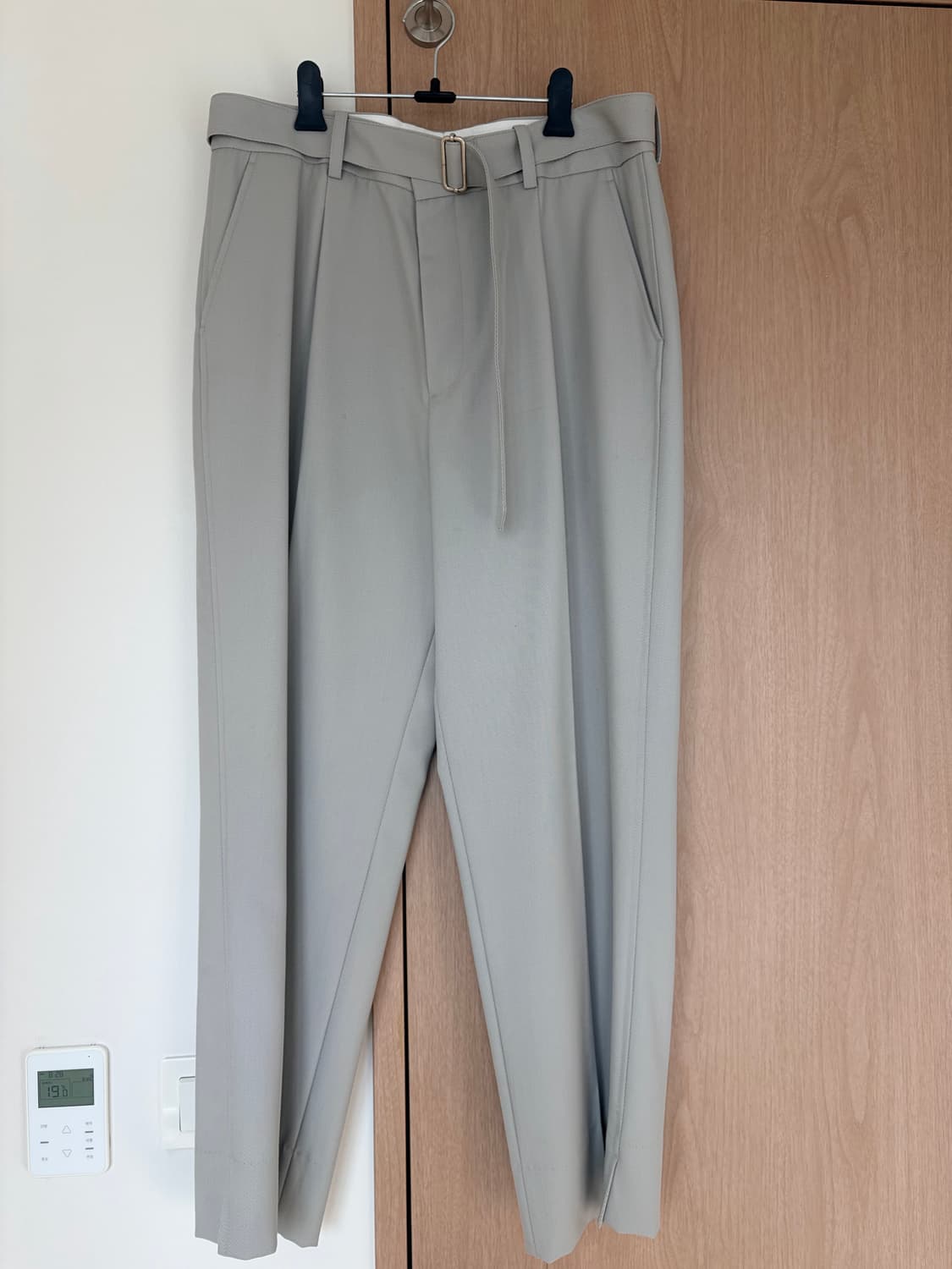 솔리드옴므 트윌원단 카키그레이 셋업 50/50 상품이미지6