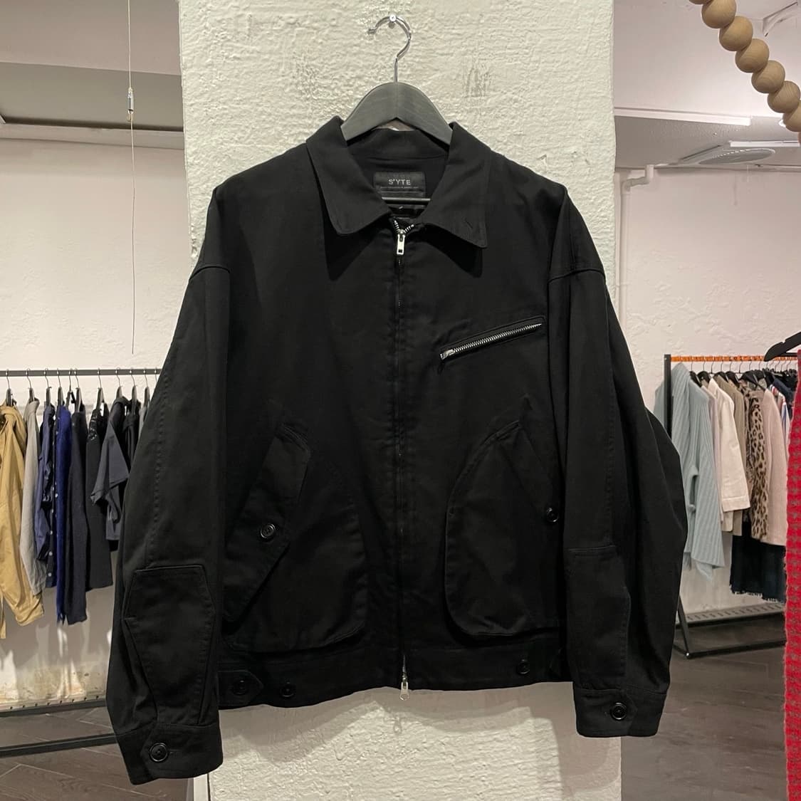 요지야마모토 오버사이즈 워크 자켓 상품이미지1