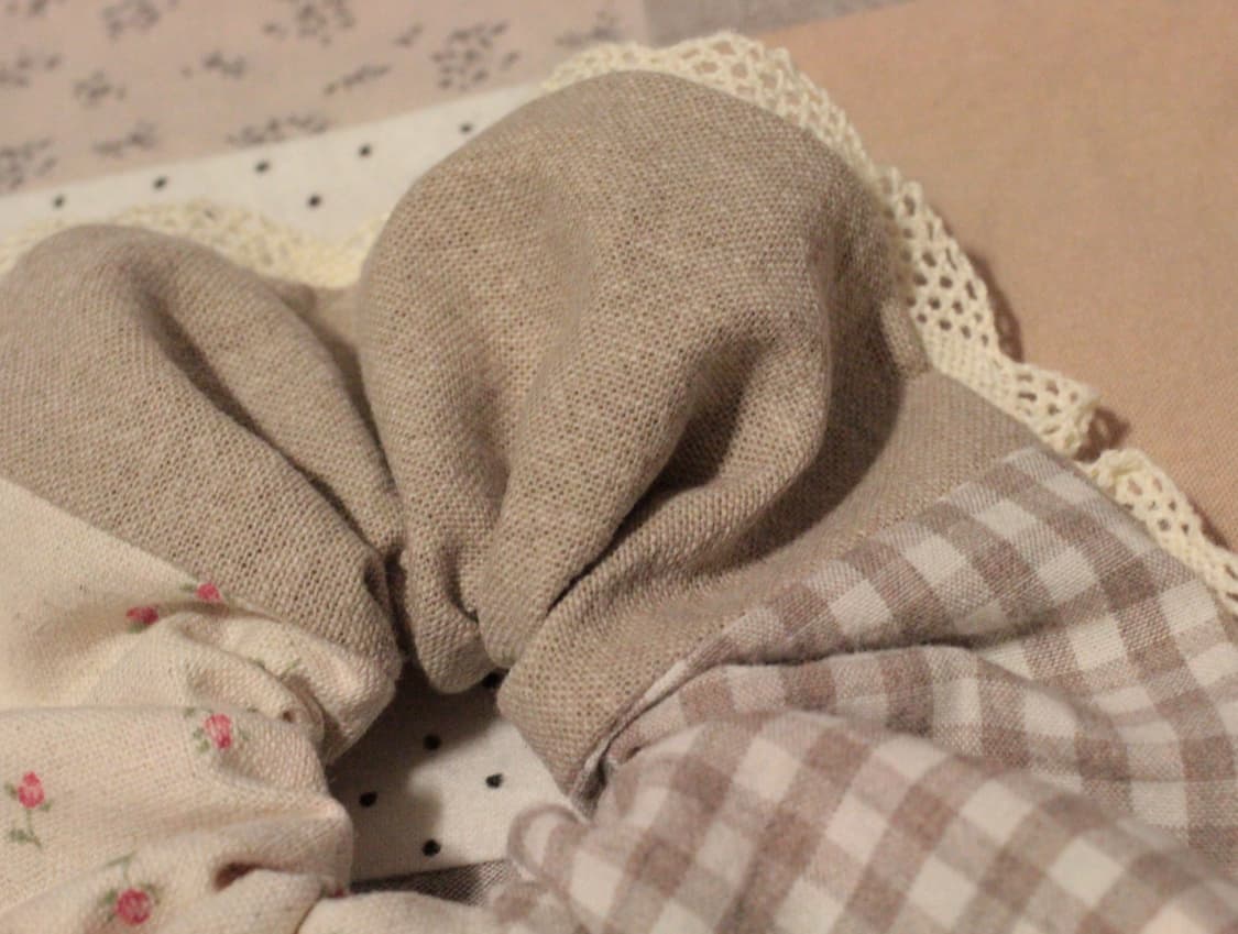 핸드메이드 레이스 스크런치 상품이미지4