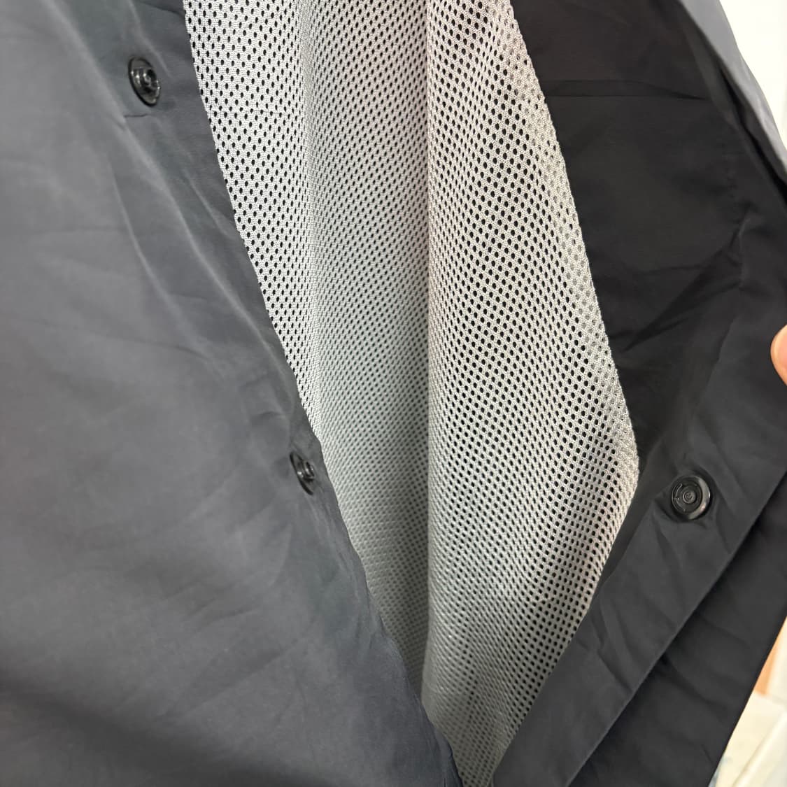 챔피온 배색 바람막이 집업 남m 상품이미지4