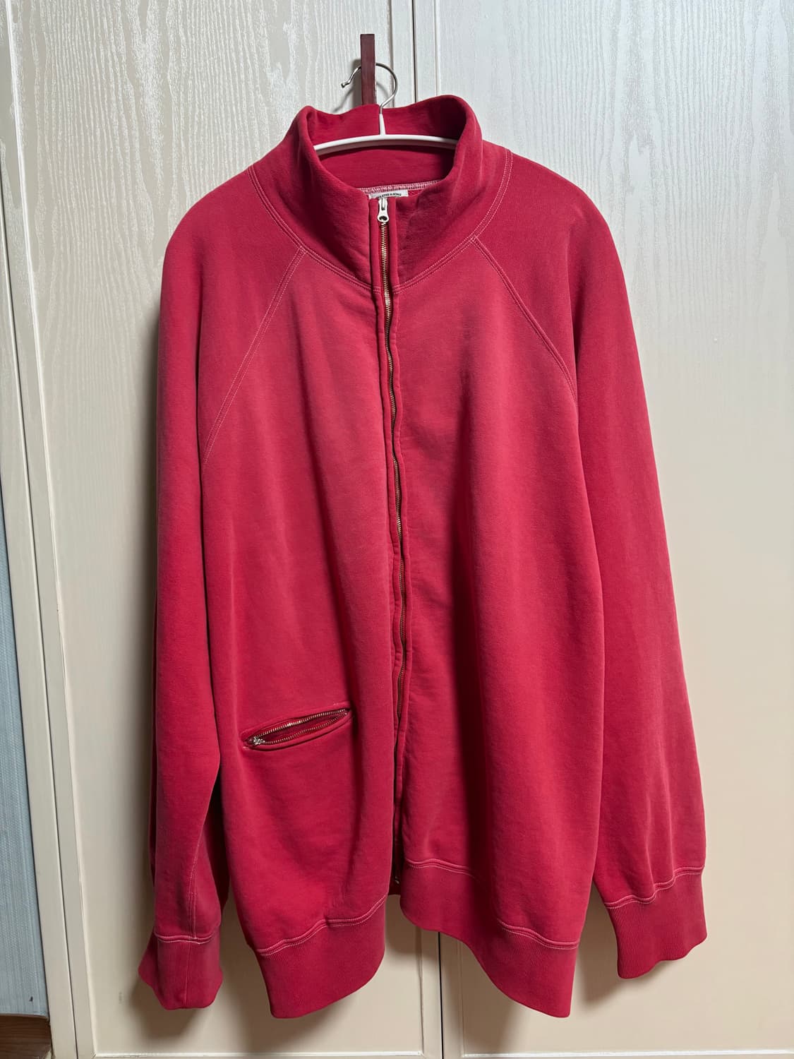 빈티지 집업 레드 상품이미지1