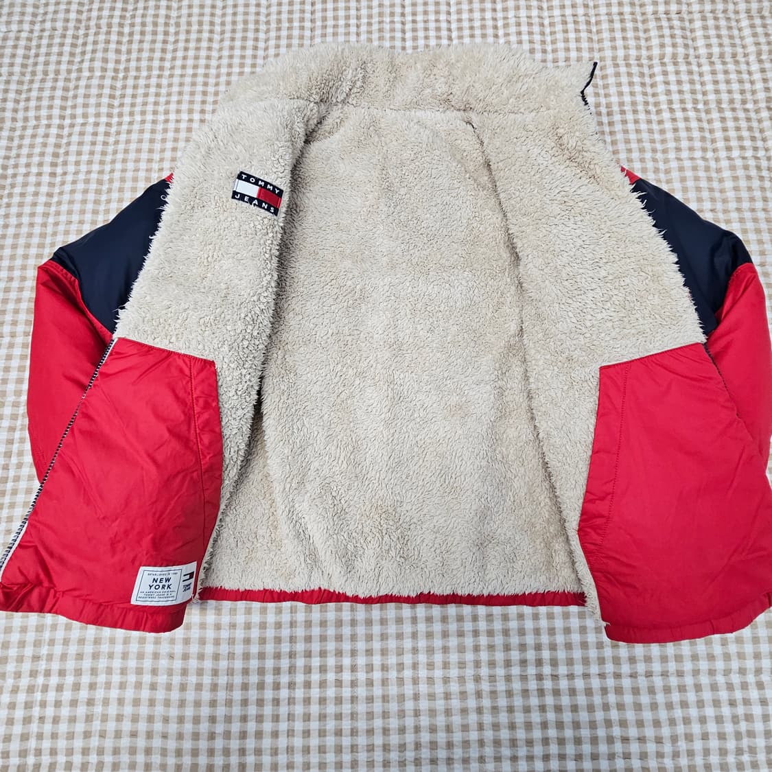 타미힐피거 양면 집업점퍼 남자100 상품이미지5