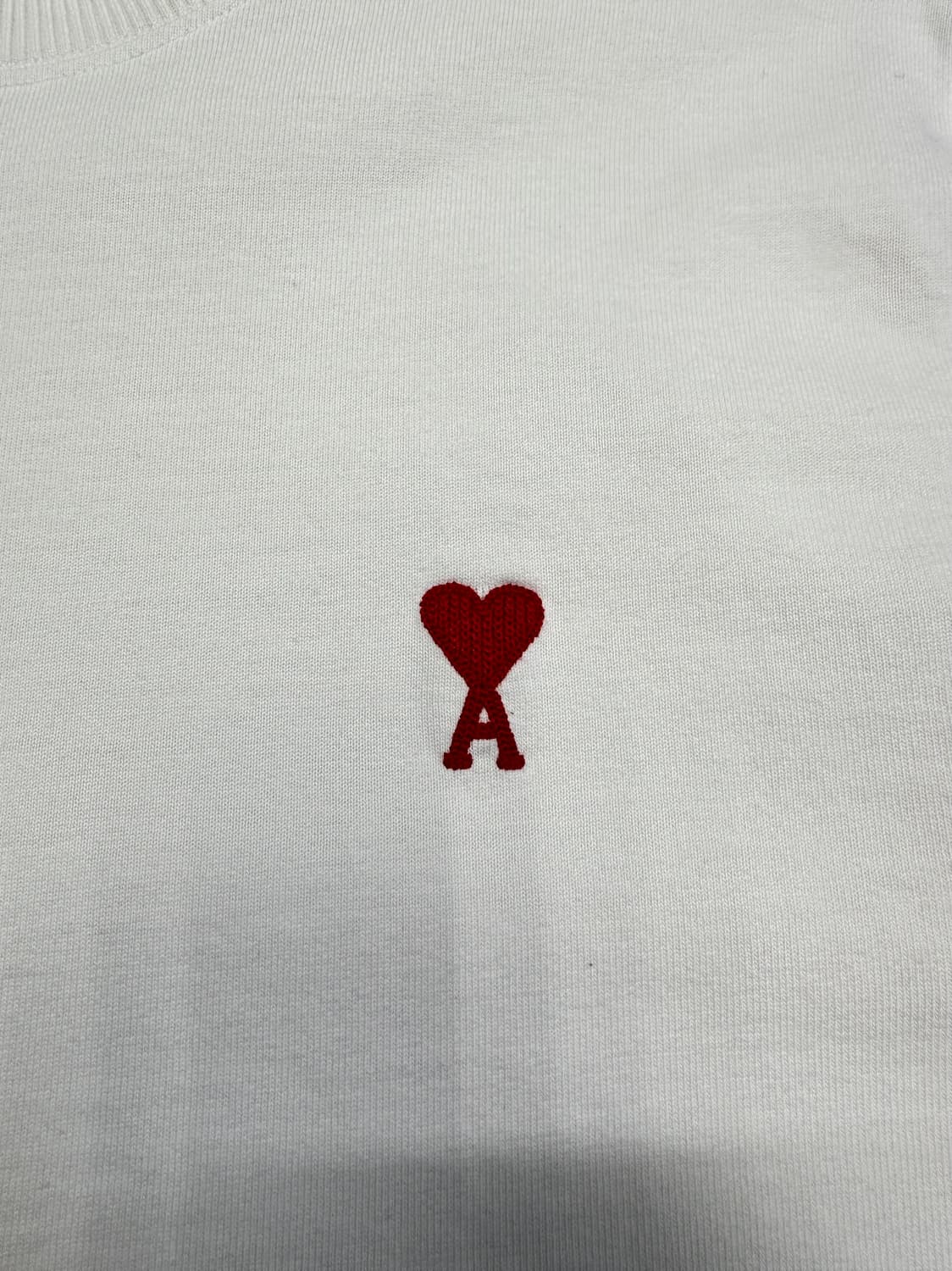 아미 스몰 하트 로고 긴팔 티셔츠 M 상품이미지2