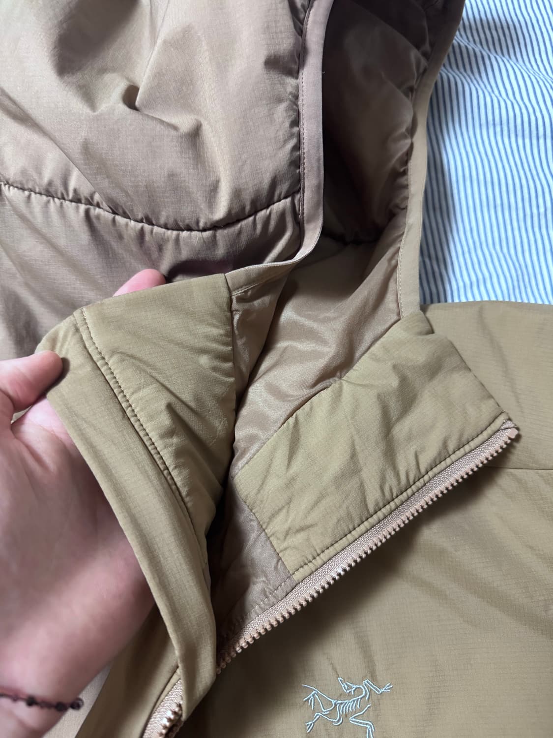 (SS급) 아크테릭스 아톰 후디 캔버스 XL 상품이미지7