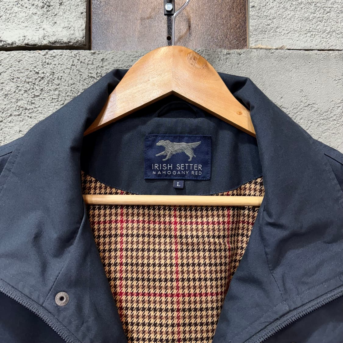아이리쉬 세터 네이비 헌팅 자켓 (L)   상품이미지5