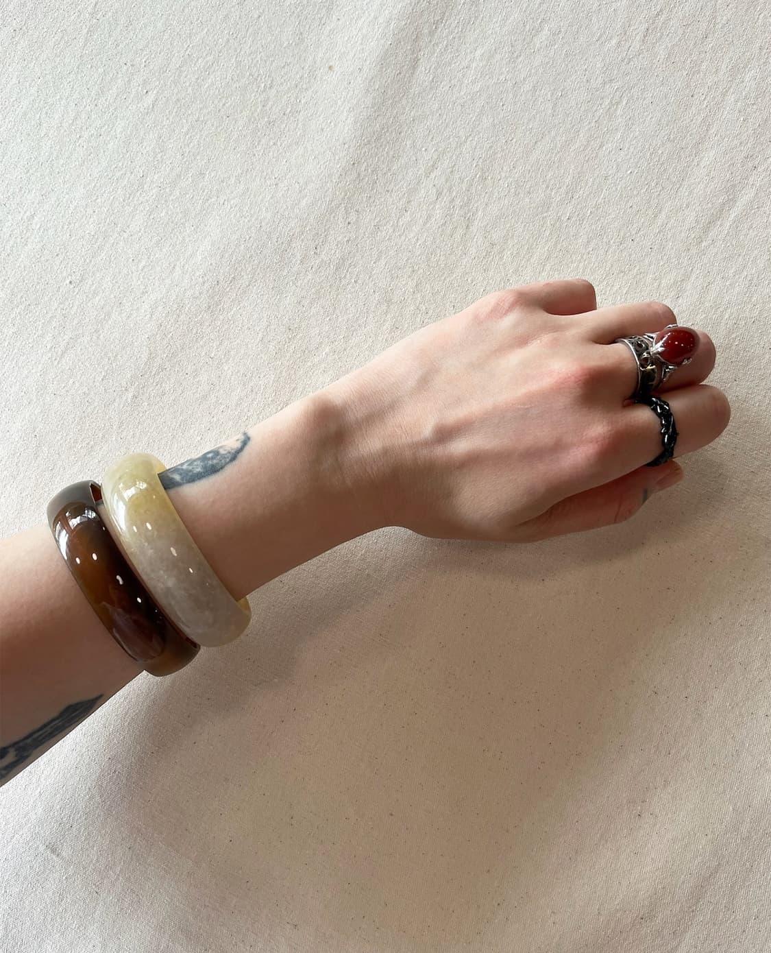 VINTAGE amber bangle 상품이미지3