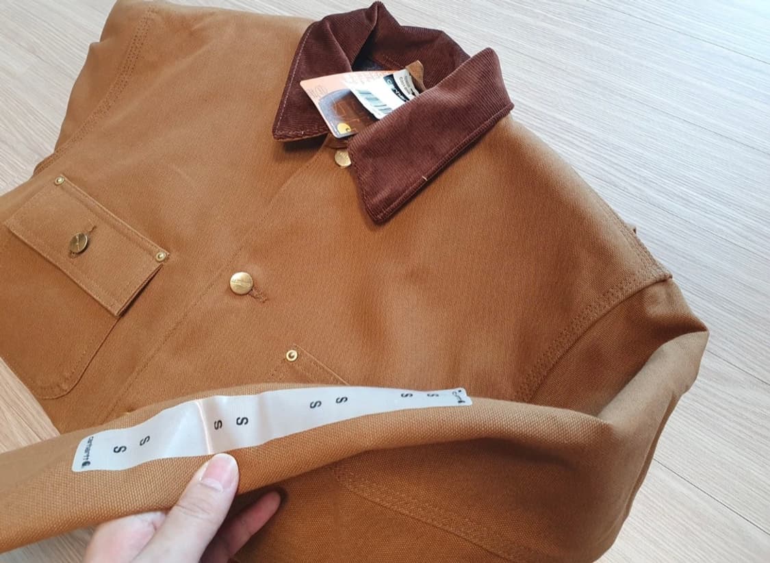 칼하트 초어자켓 us 칼하트브라운 상품이미지1