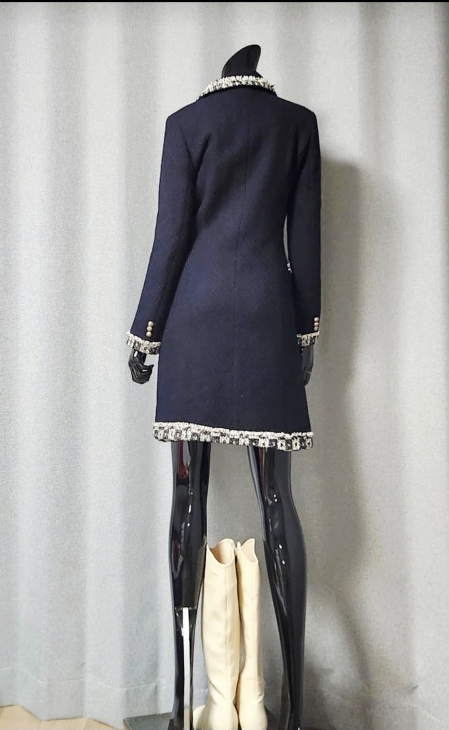 트위드 롱자켓  상품이미지4