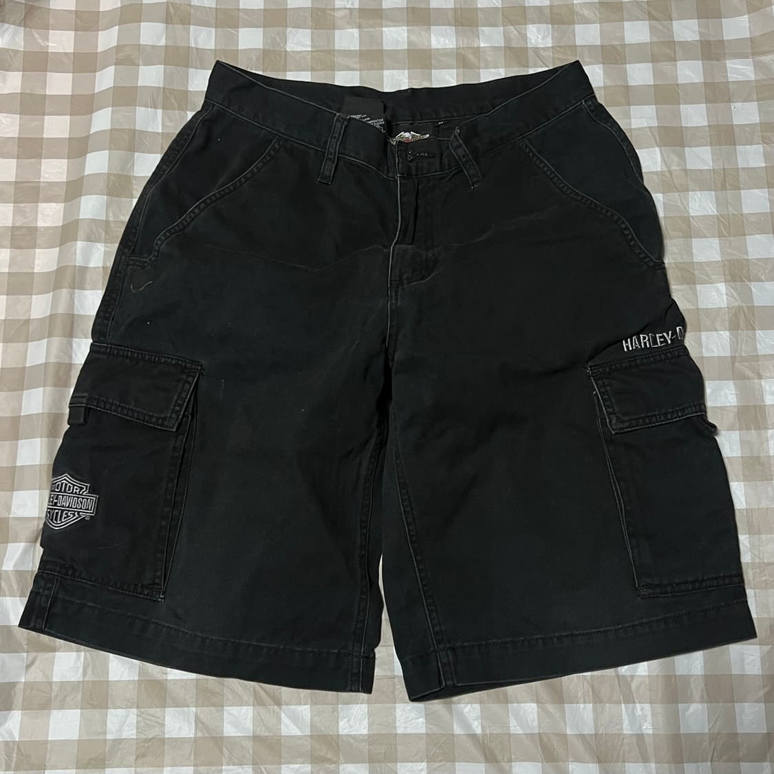 할리데이비슨 카고 반바지 28 빈티지 면 코튼 팬츠 상품이미지1
