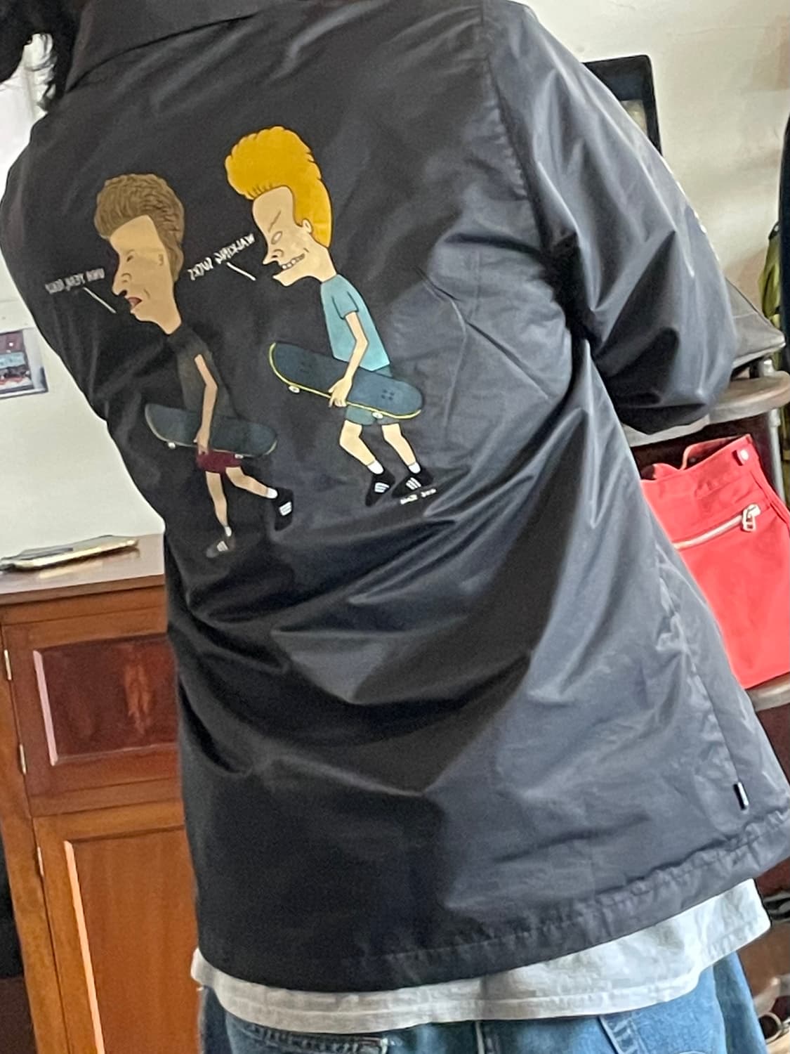 adidas Beavis And Butt-Head 코치 자켓 상품이미지3