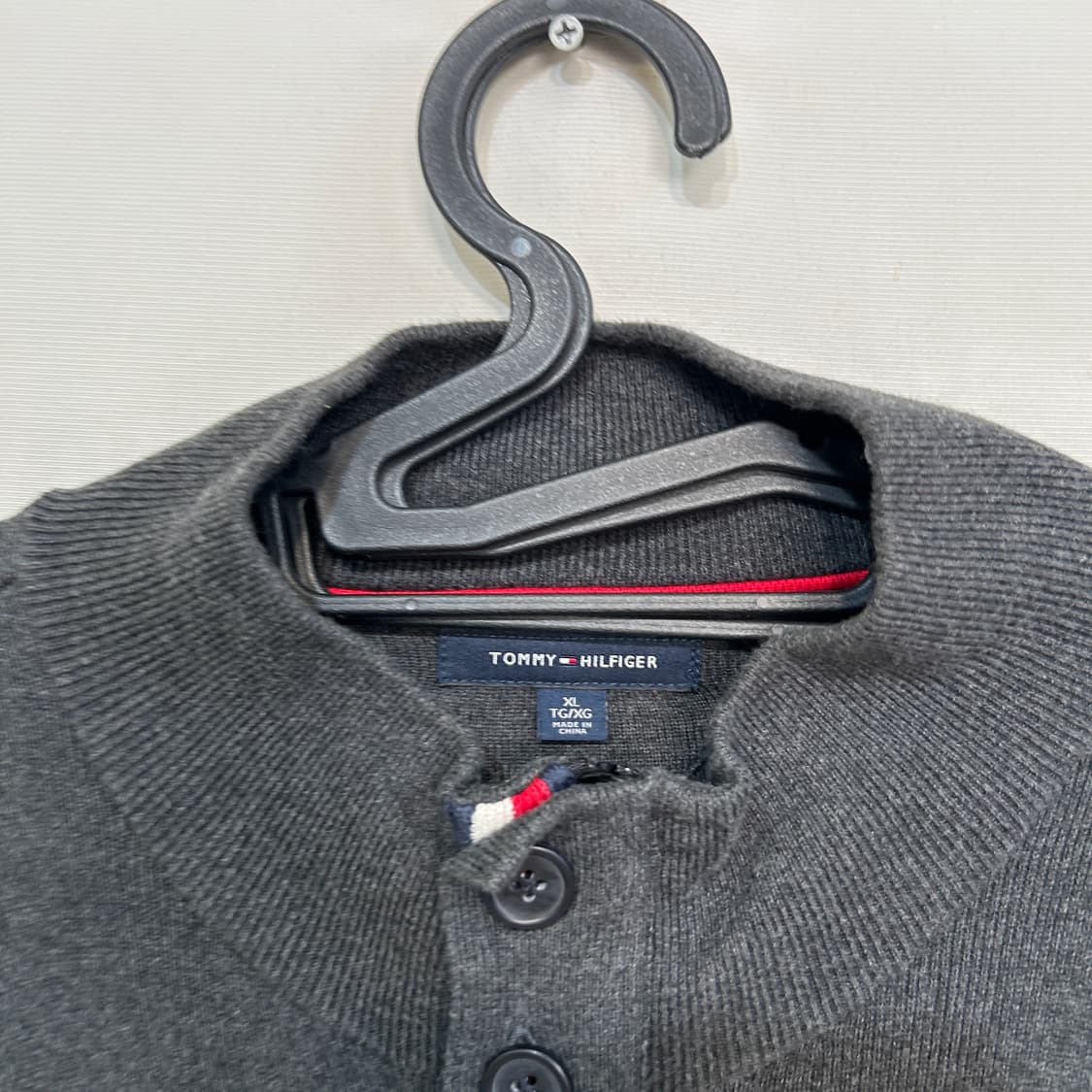 타미힐피거 남성 니트 집업 XL  상품이미지2