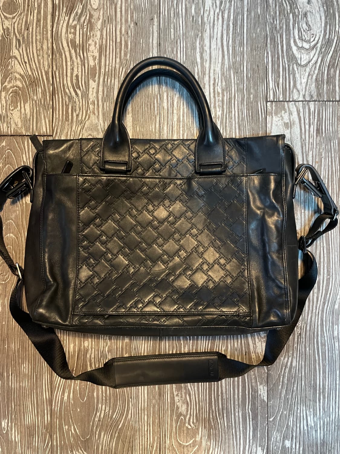 투미 TUMI 블랙 가죽 서류 가방 상품이미지4