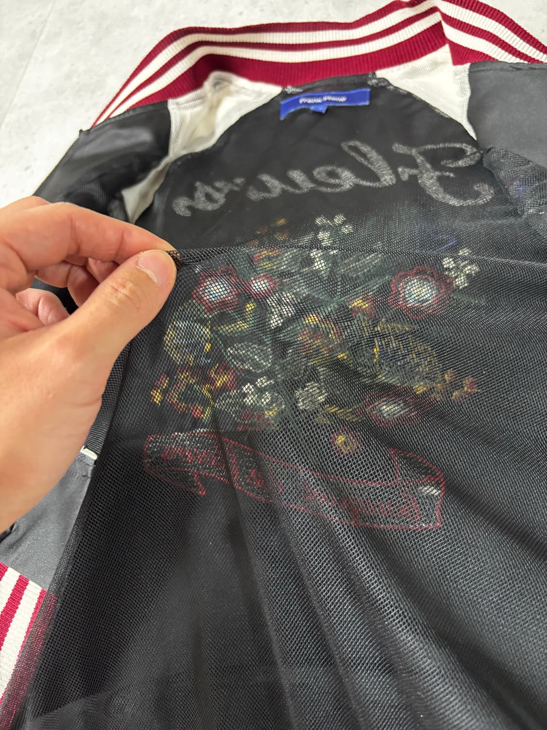 꽃 자수 스카잔 XS 사이즈 상품이미지4