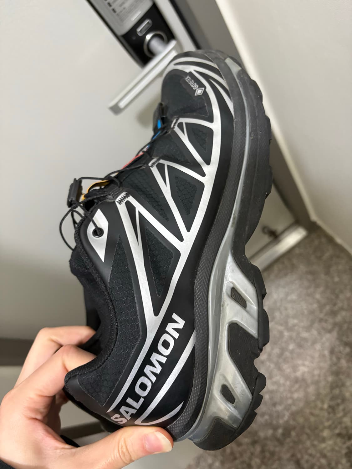 살로몬 xt-6 블랙실버 280 상품이미지4