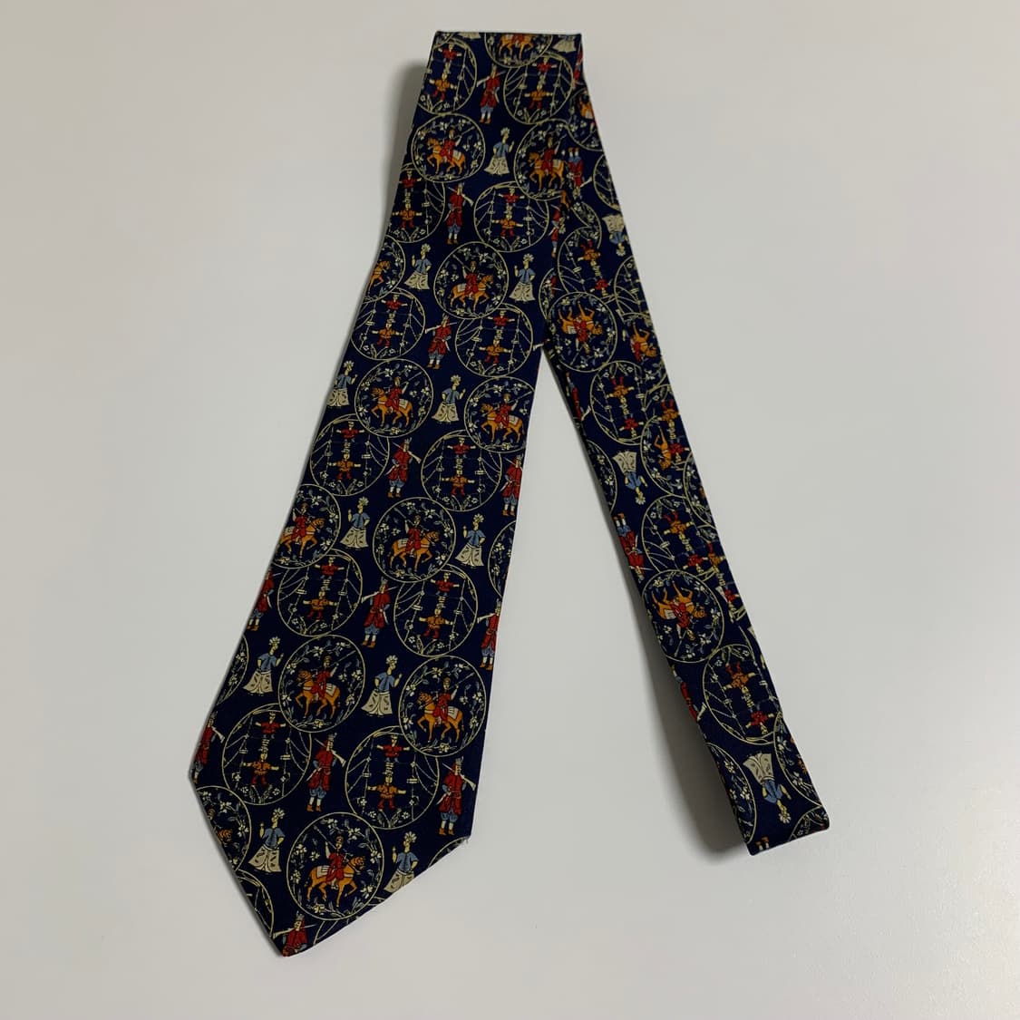 살바토레 페레가모(Ferragamo) 빈티지 정장넥타이 명품 A등급 상품이미지8