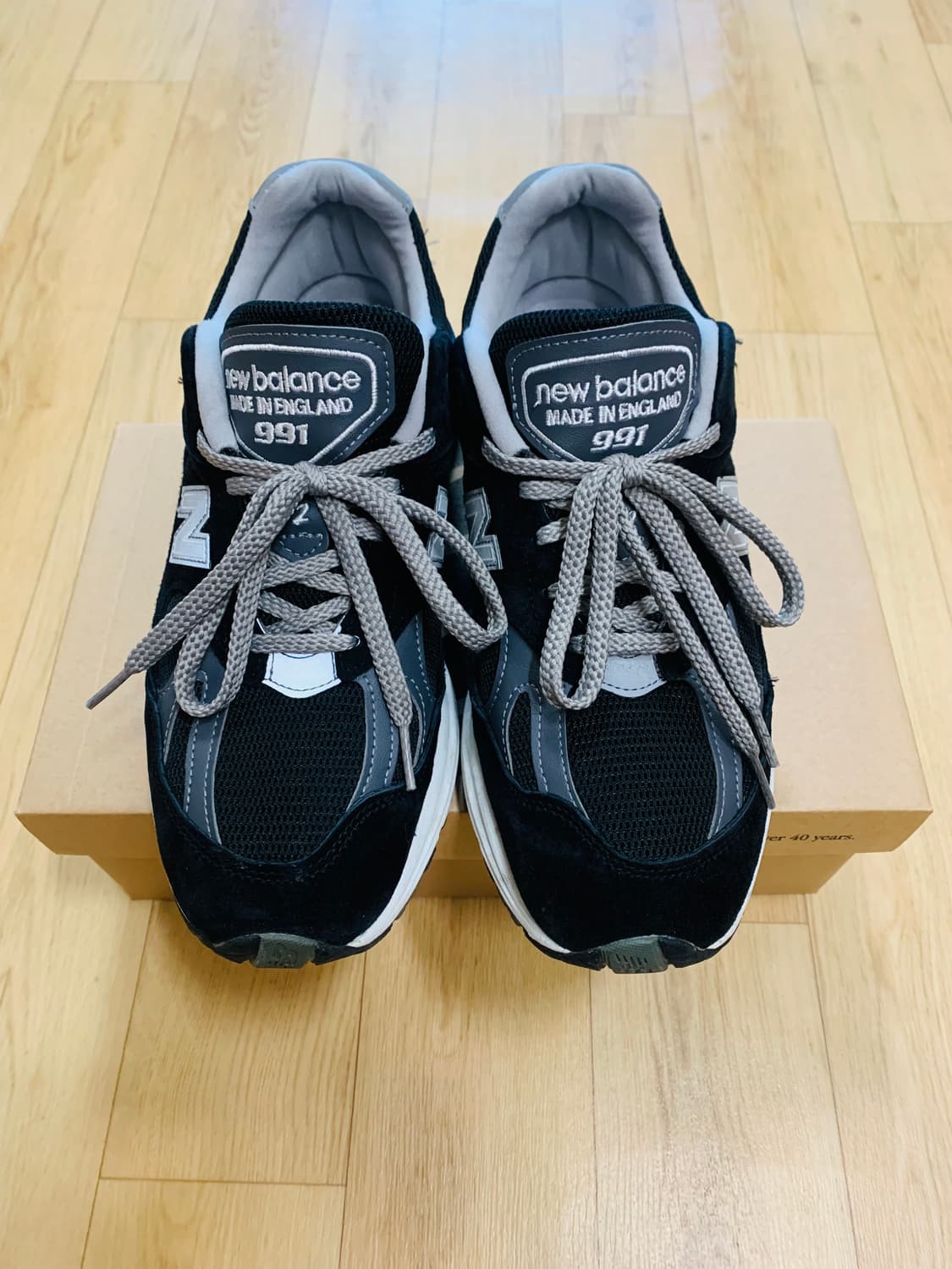 [265] 뉴발란스 991v2 메이드 인 UK 블랙 상품이미지9