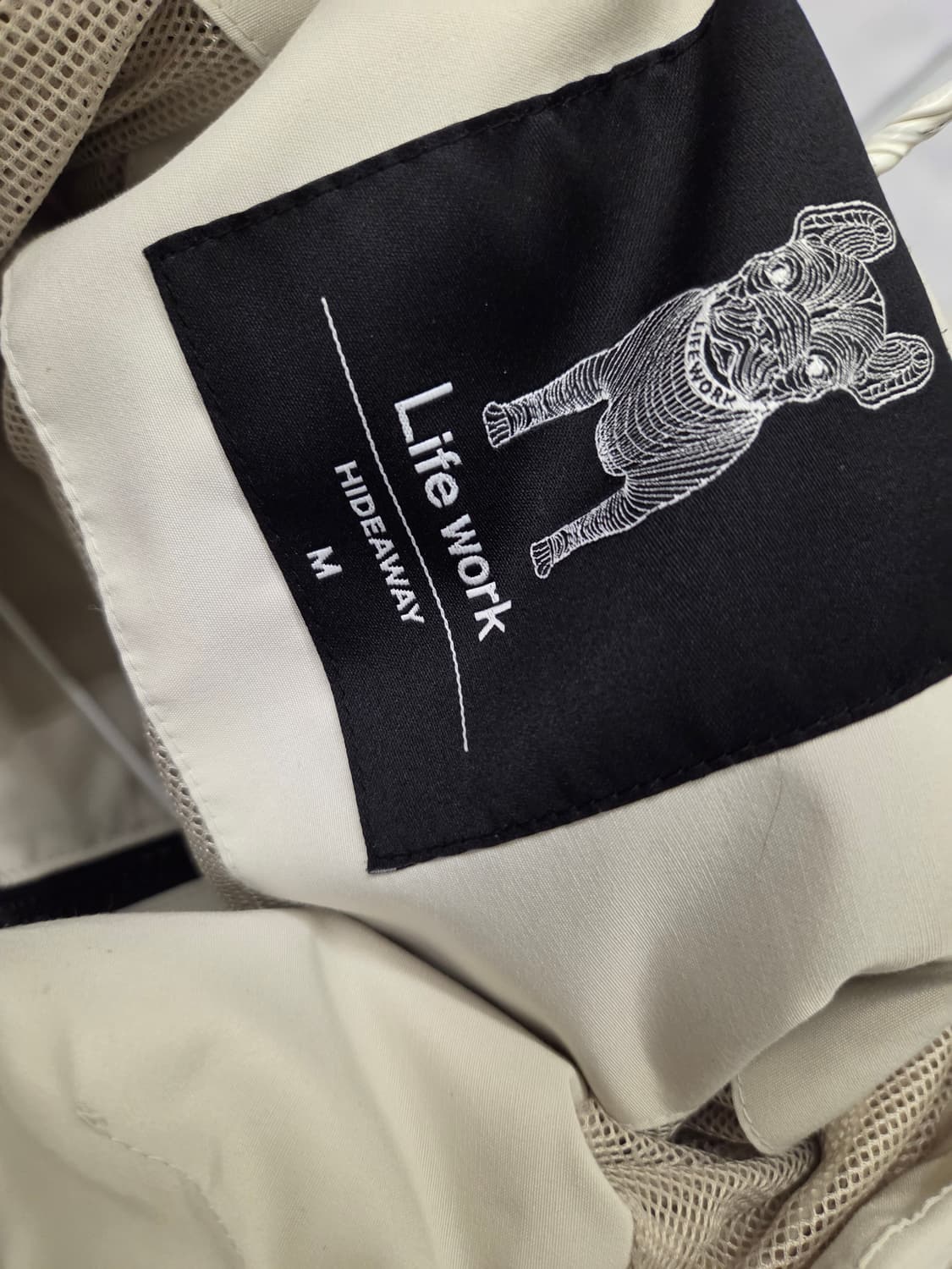 라이프워크 아노락 후드 자켓 STONE M 상품이미지7