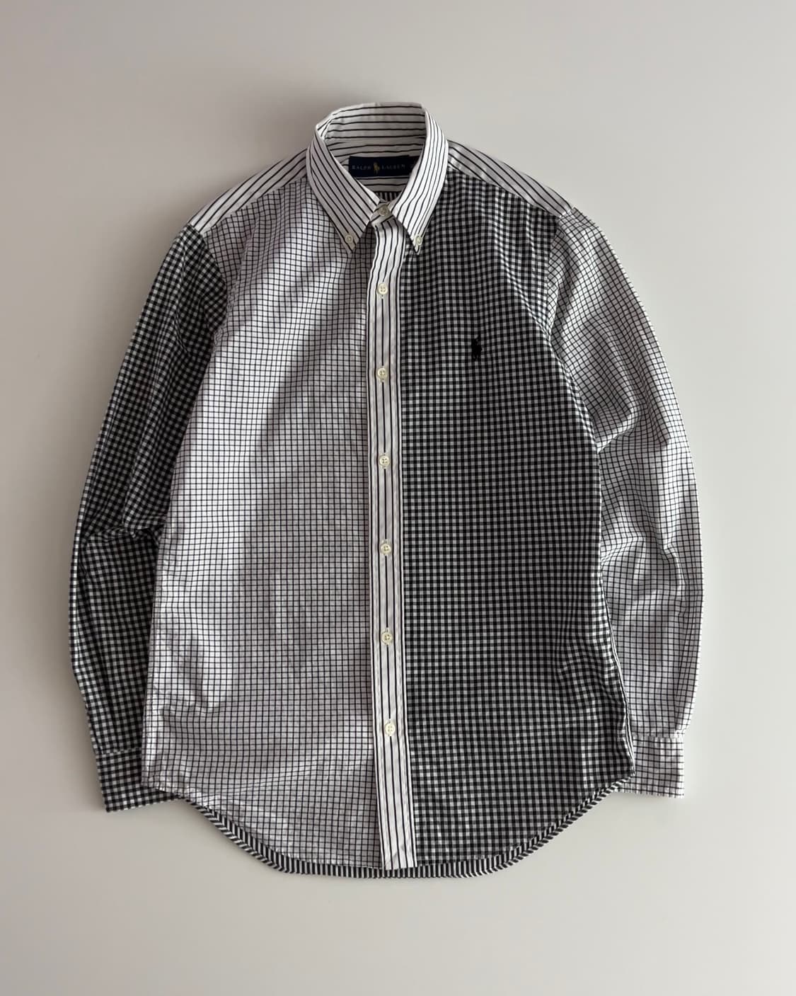 폴로 랄프로렌 믹스패턴 셔츠 XS 상품이미지1