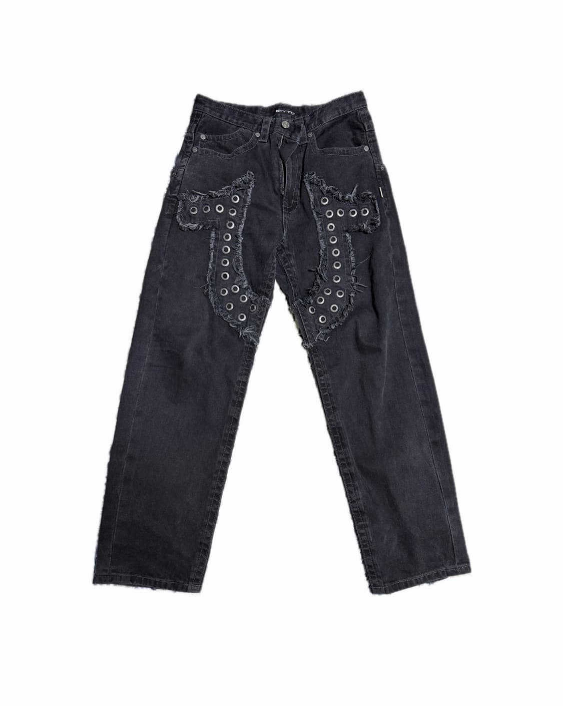 트루릴리젼 x 아이시토 데인저 홀스슈 데님팬츠 L 상품이미지1