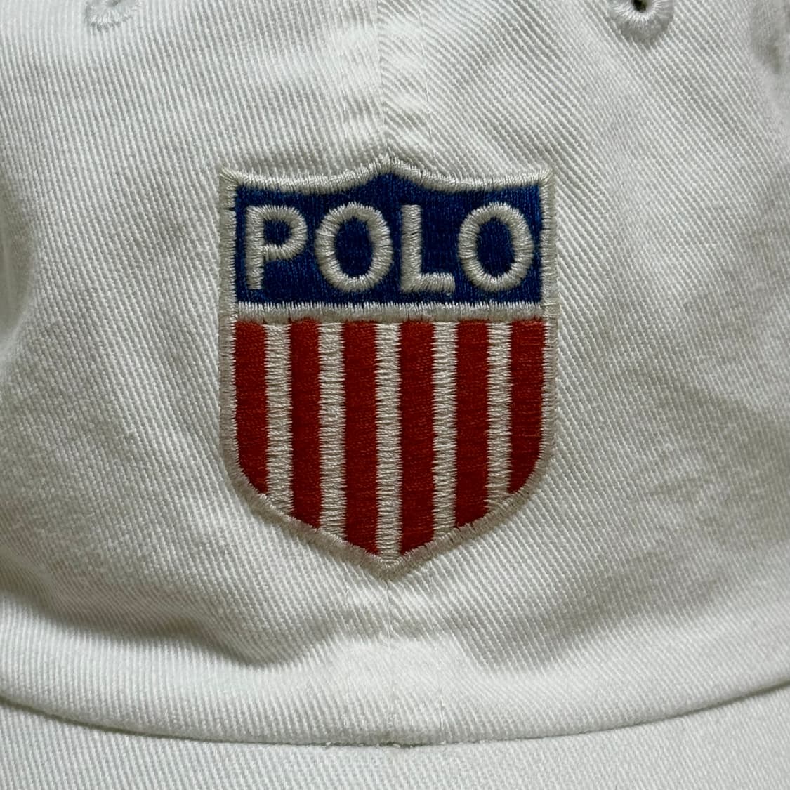 폴로 랄프로렌 화이트 볼캡 상품이미지2
