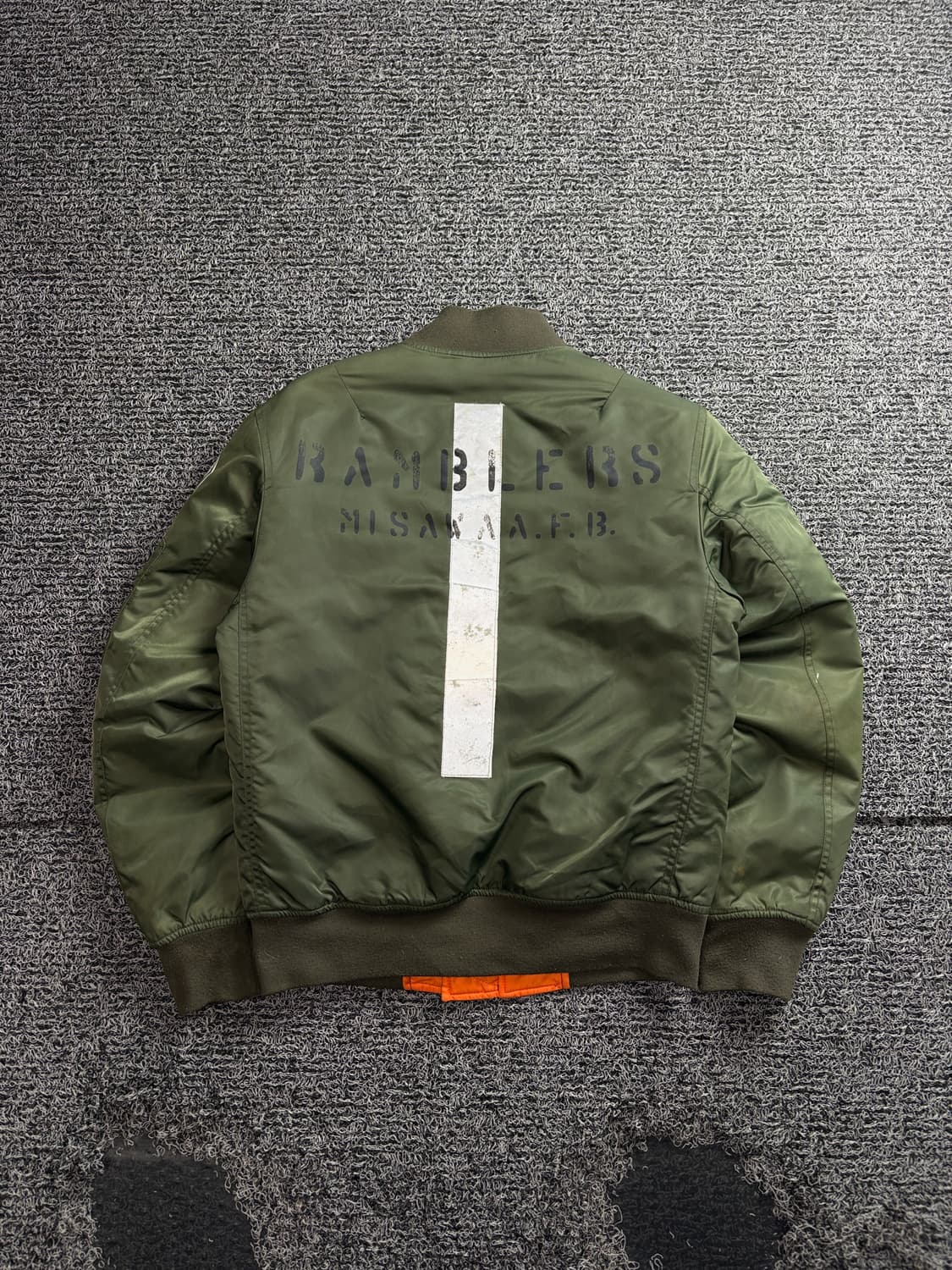 아스페시 밀리터리 MA-1 플라이트 항공 봄버 자켓 4032 상품이미지6