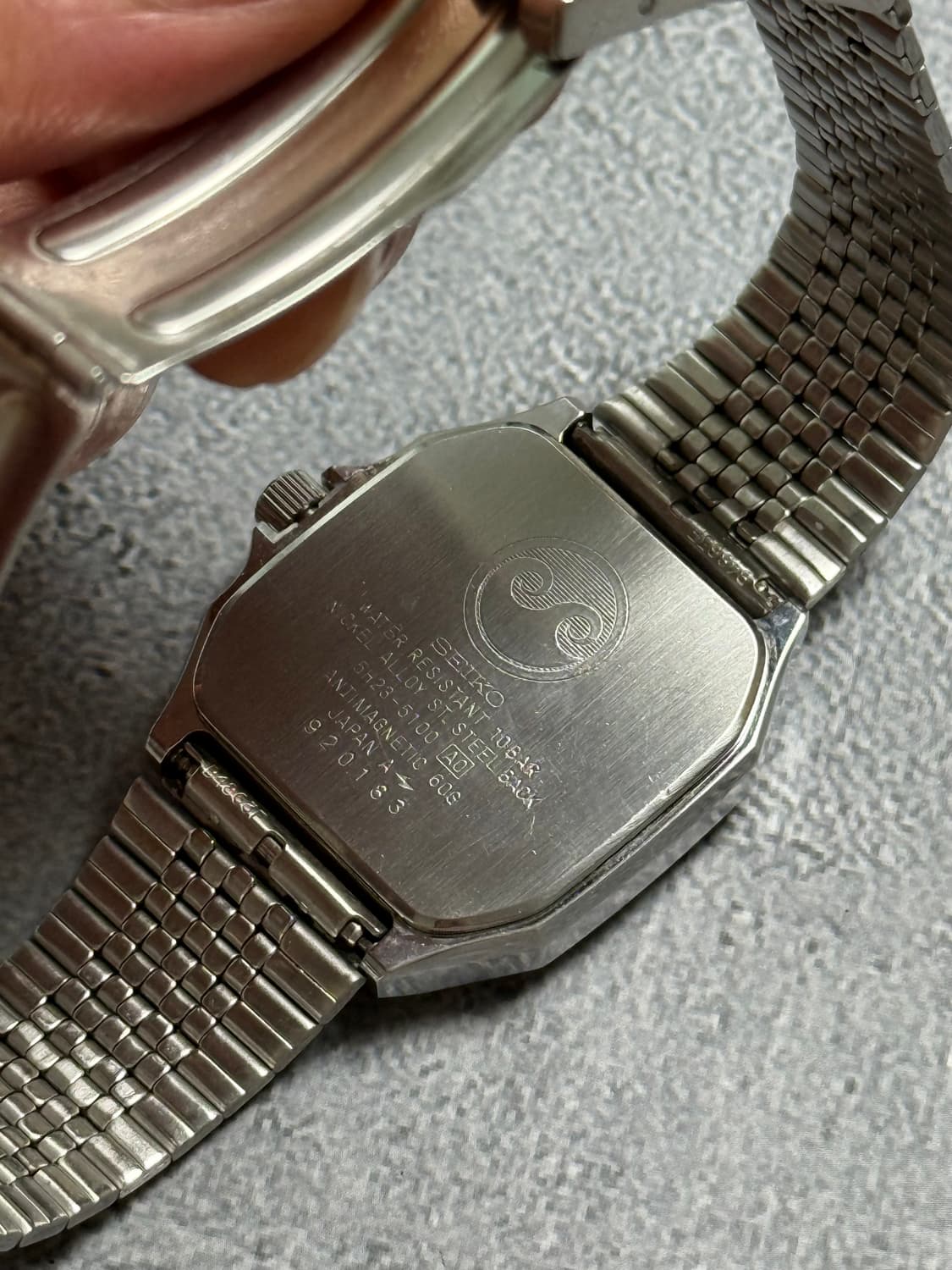 세이코 Seiko Chronos 스퀘어 데이 데이트 상품이미지5