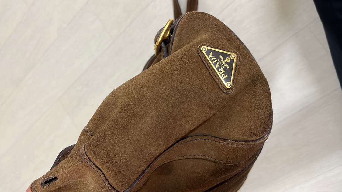  프라다 스웨이드 숄더백 정품  상품이미지10