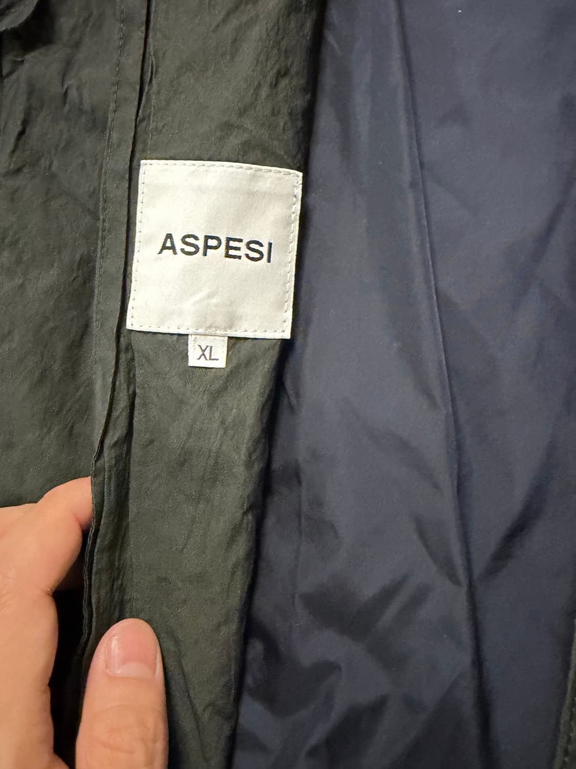 아스페시 크링클 트렌치 xl (100-105) 상품이미지3