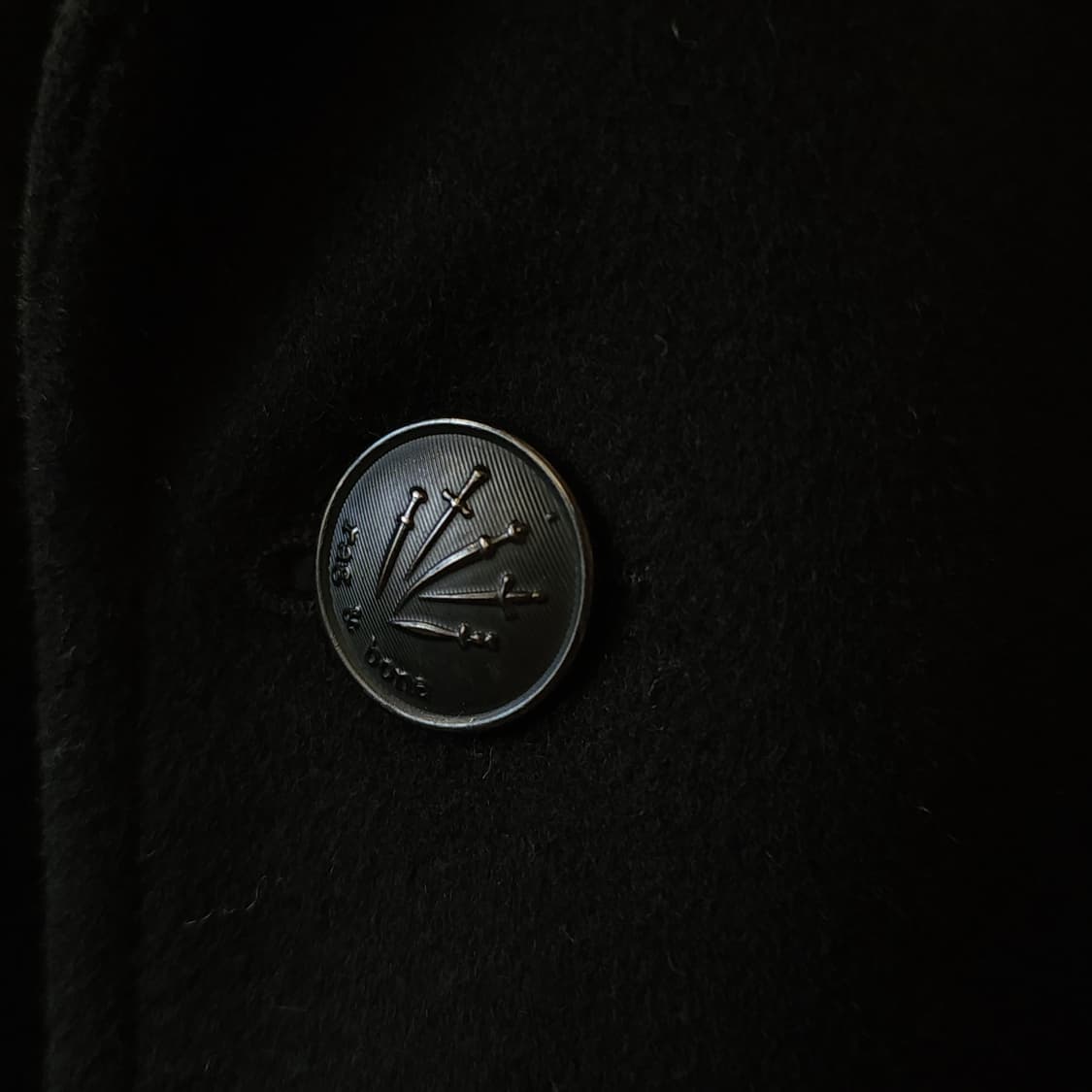 랙앤본 울 싱글 코트 밀리터리 블랙 슬림핏 코트 40 상품이미지6