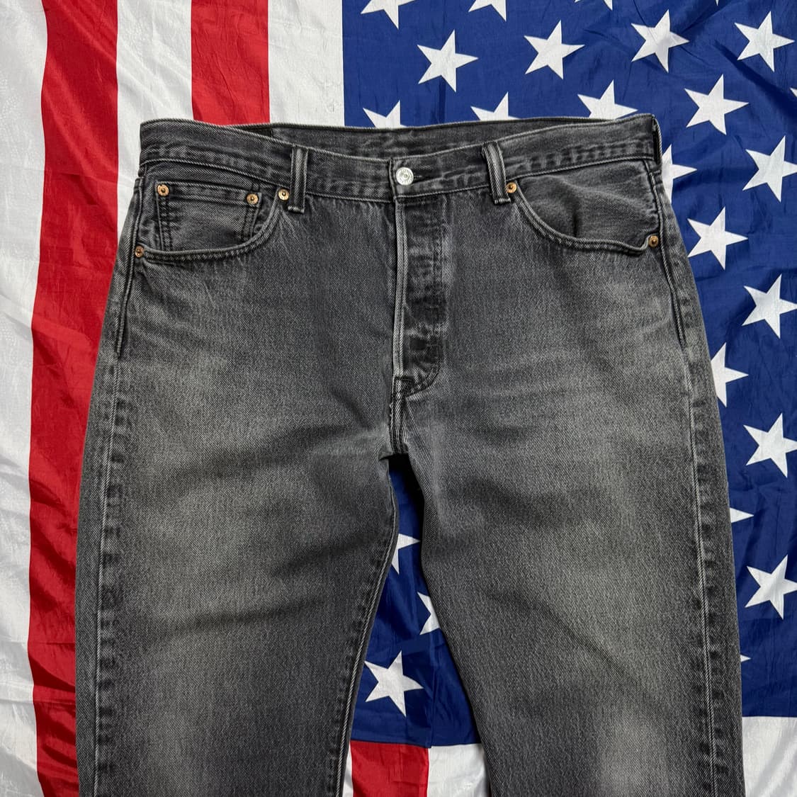  [36]Levi's 501 Black Vintage Denim - 8 상품이미지2