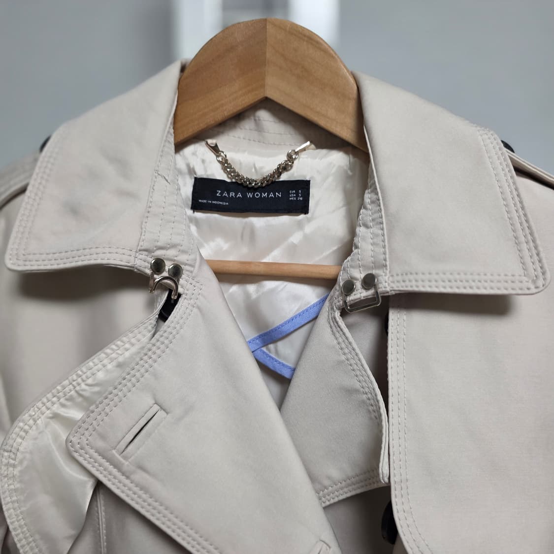 자라 여성 트렌치 코트 상품이미지2