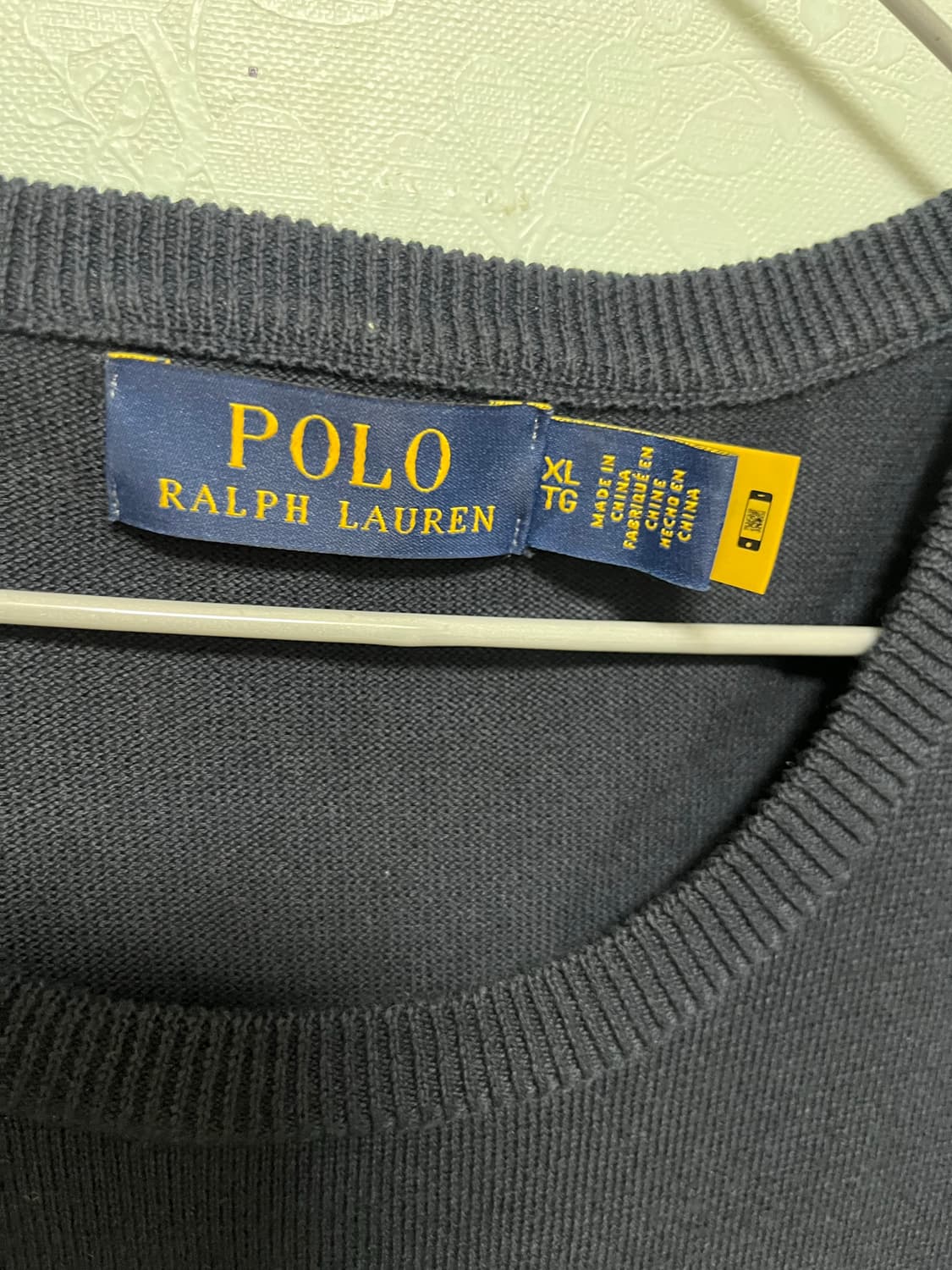 폴로 랄프로렌 네이비 반팔 니트 상품이미지3